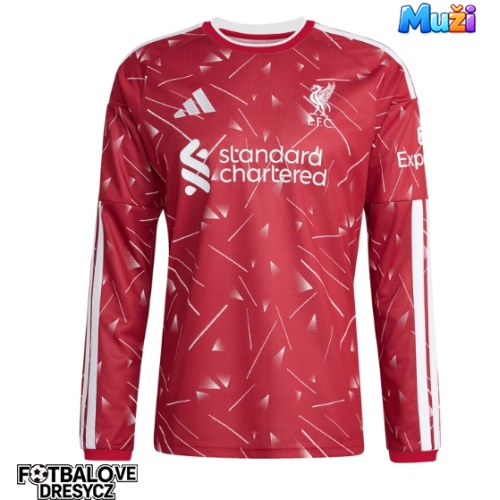 Liverpool Domácí Dres 2026-27 Dlouhý Rukáv Liverpool Domácí Dres 2026-27 Dlouhý Rukáv